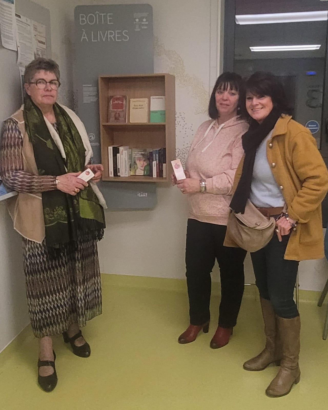 Boîtes à livres ICANS